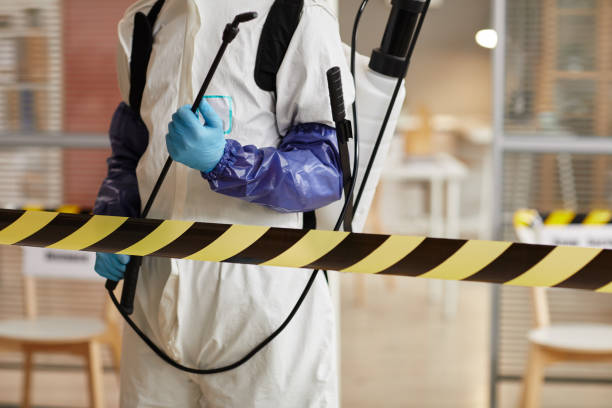 Professional Biohazard Cleanup technician working in Langhorne, PA